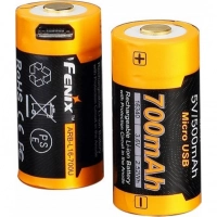 Аккумулятор 16340 Fenix 700 mAh Li-ion с разъемом для USB купить в Таганроге