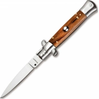 Автоматический складной нож нож Magnum Sicilian Needle Olive Wood, сталь 440A, рукоять дерево, 01MB279 купить в Таганроге