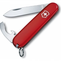 Нож перочинный Victorinox Bantam, сталь X55CrMo14, рукоять Cellidor®, красный купить в Таганроге