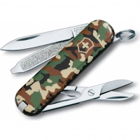 Нож перочинный Victorinox Classic, сталь X55CrMo14, рукоять Cellidor®, камуфляж купить в Таганроге