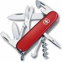 Нож перочинный Victorinox Climber, сталь X55CrMo14, рукоять Cellidor®, красный купить в Таганроге