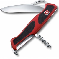 Нож перочинный Victorinox RangerGrip 63, сталь X55CrMo14, рукоять полиамид, красно-чёрный купить в Таганроге