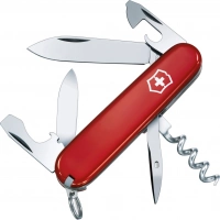 Нож перочинный Victorinox Tourist, сталь X55CrMo14, рукоять Cellidor®, красный купить в Таганроге