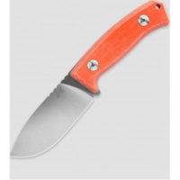 Нож с фиксированным клинком LionSteel M2 MiOR, сталь D2, рукоять Orange micarta купить в Таганроге