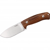 Нож с фиксированным клинком LionSteel M3 ST Santos Wood, сталь Niolox, рукоять палисандр купить в Таганроге