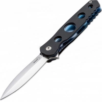 Нож складной Picador — Boker Plus 01BO260, сталь 440C Polished, рукоять стеклотекстолит G10, чёрно-синий купить в Таганроге