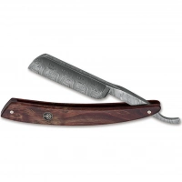 Опасная бритва Boker Damascus Curly Birch 6/8, сталь дамаск, рукоять коричневая береза купить в Таганроге