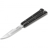 Складной нож-бабочка Boker Plus Balisong, сталь Satin Finish 440C, рукоять G-10 купить в Таганроге