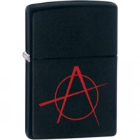 Зажигалка ZIPPO Classic А с покрытием Black Matte, латунь/сталь, чёрная, матовая, 36x12x56 мм купить в Таганроге