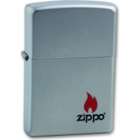 Зажигалка ZIPPO Satin Chrome, латунь с ник.-хром. покрыт., серебр., матовая, 36х56х12 мм купить в Таганроге